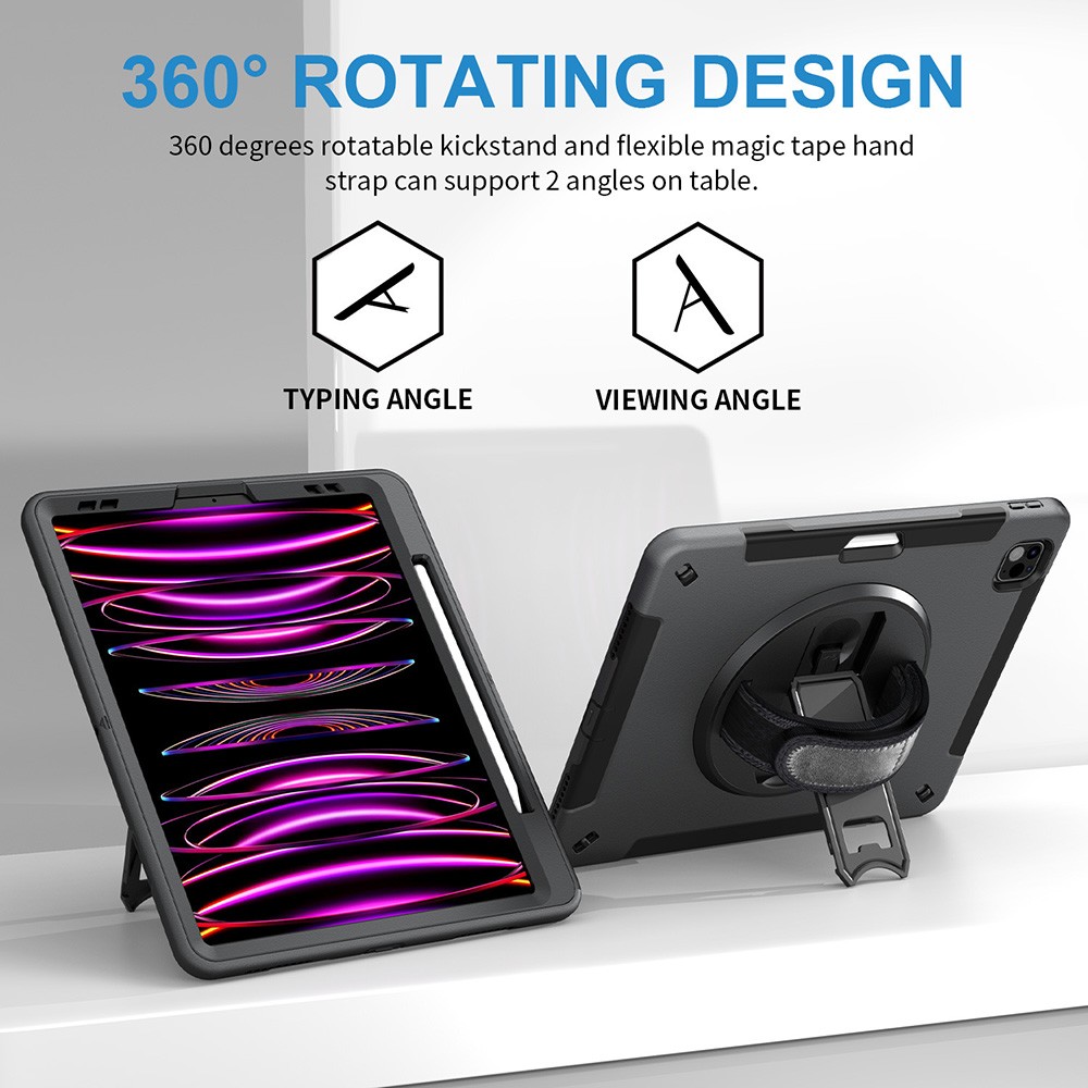 Shockproof Case for iPad Air 13 inch M4 2026 / M3 2025 /M2 2024 Heavy Duty Cover