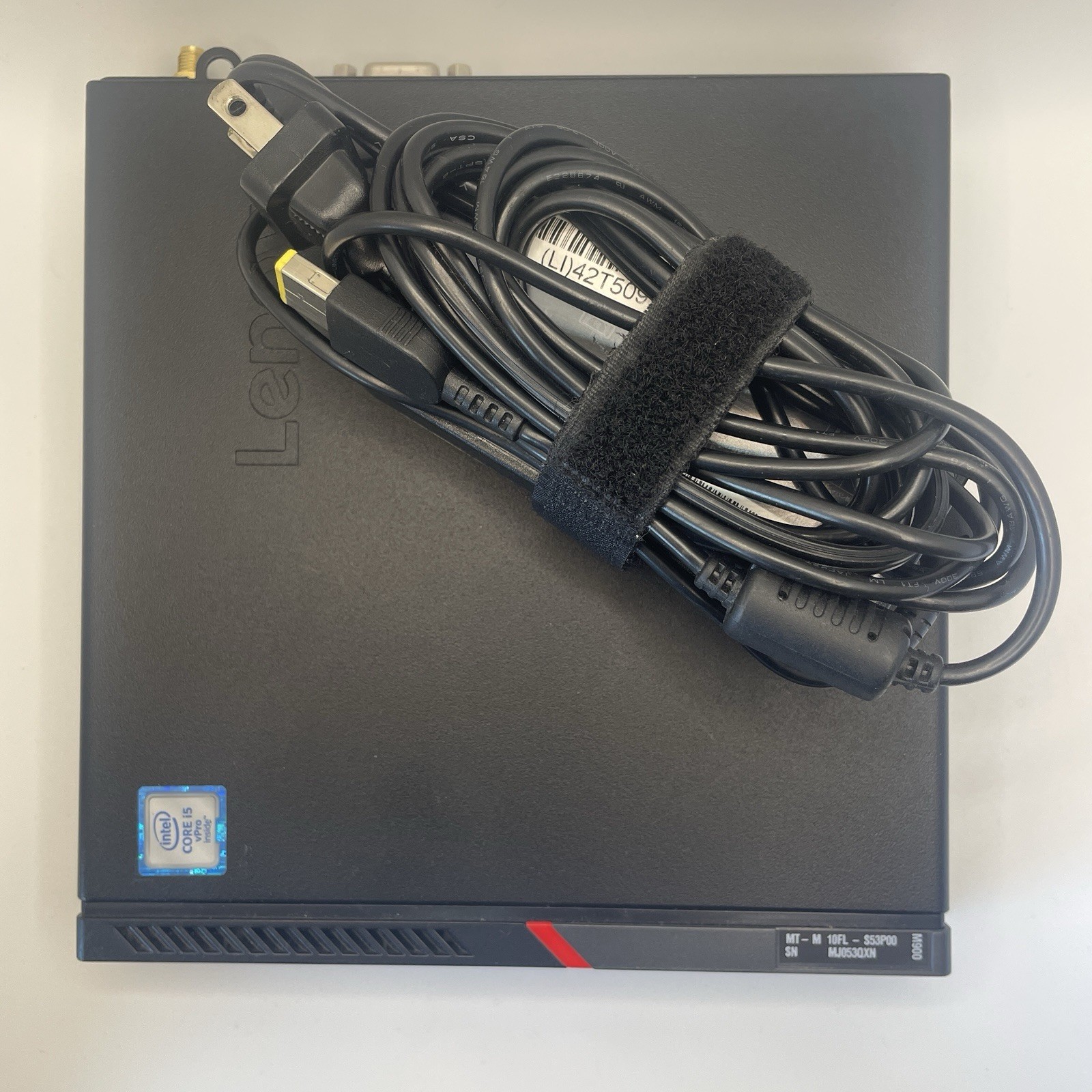 Lenovo Thinkcentre M900 Intel i5-6500T 2.5GHz W/ AC ADAPTER – 8GB RAM/No SSD