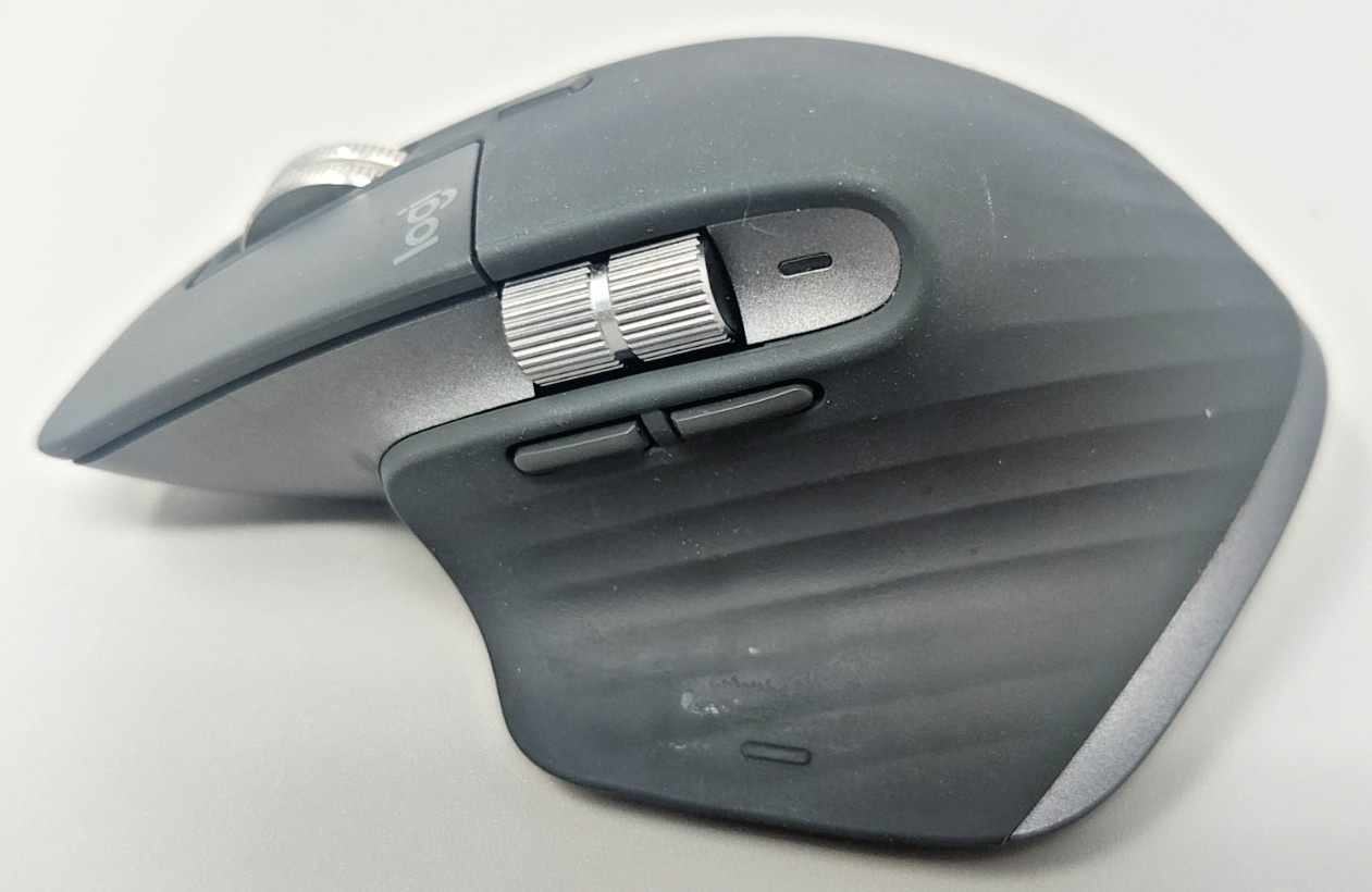 Logitech MX Master 3S Wireless Mouse Graphite 8K DPI No Dongle *READ*