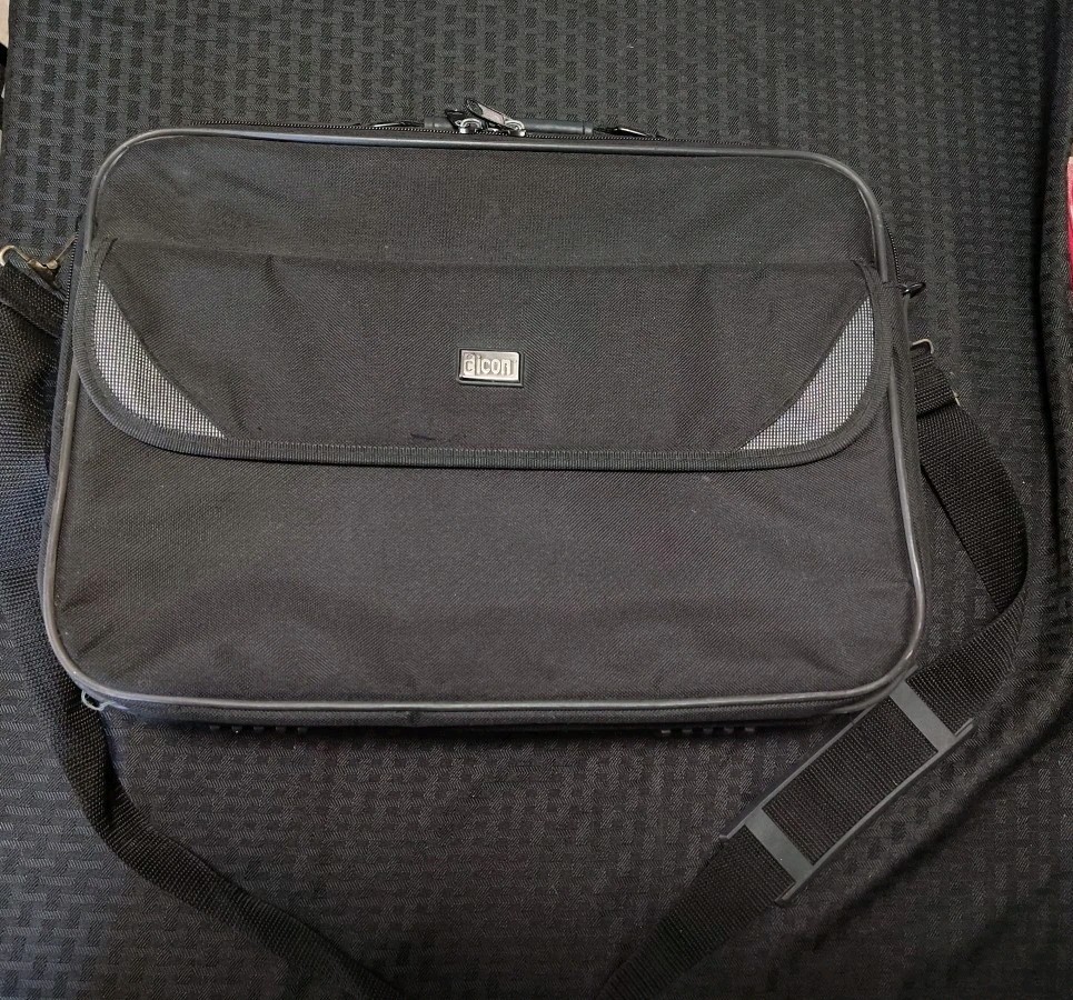 Icon Hacker Notebook Laptop Shoulder Strap Case Bag 100H Black – READ ALL INFO