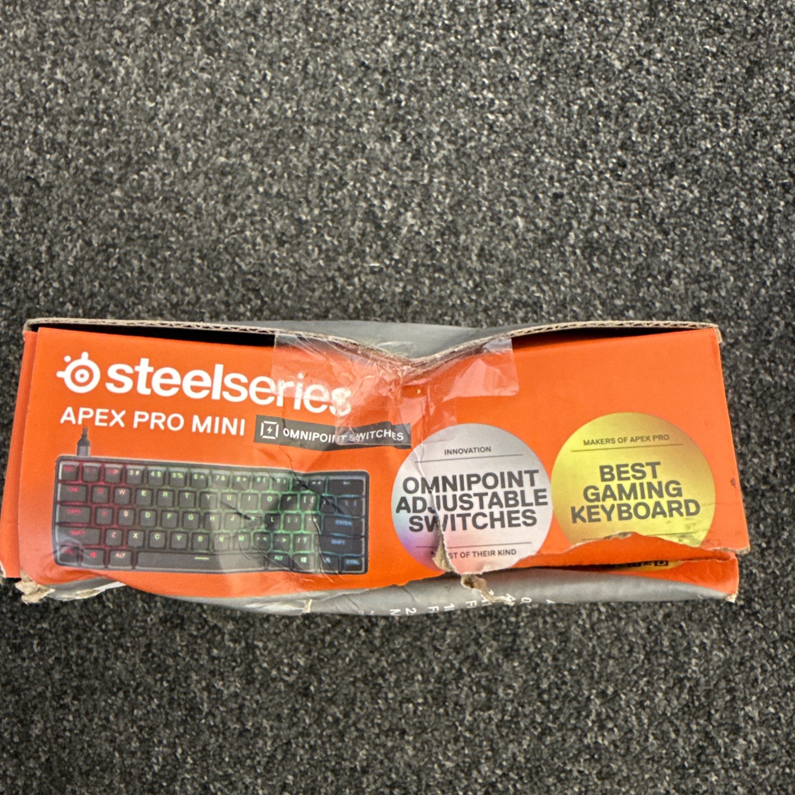 SteelSeries Apex Pro Mini Gaming Keyboard in 60% Form Factor 648020