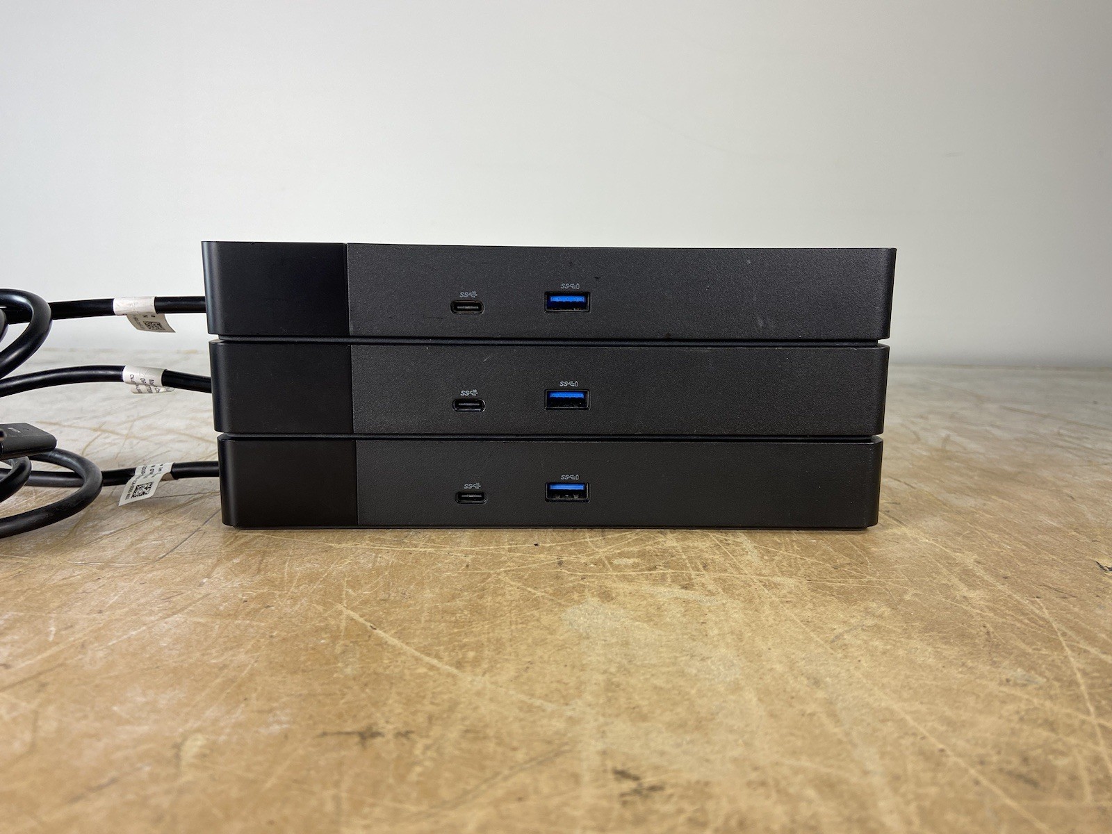 (LOT OF 3) DELL WD19S (K20A) DOCKING STATION ONLY