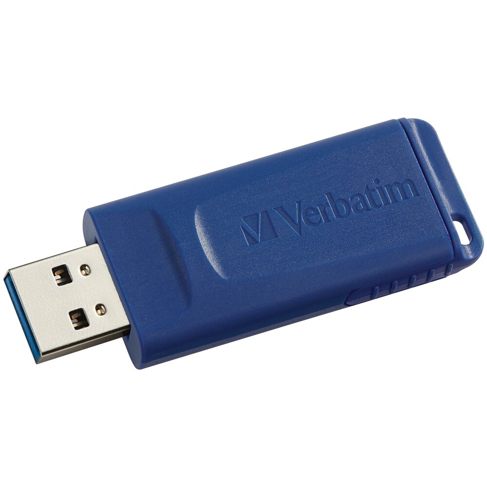 Verbatim 98659 128GB USB 2.0 Flash Drive Blue