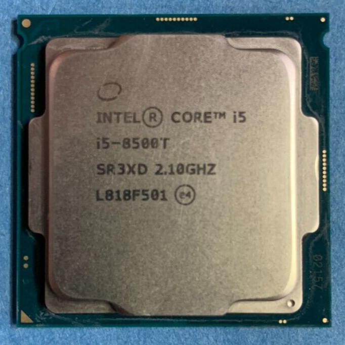 Intel Core i5-8500T – 2.10GHz 6-Core CPU Processors