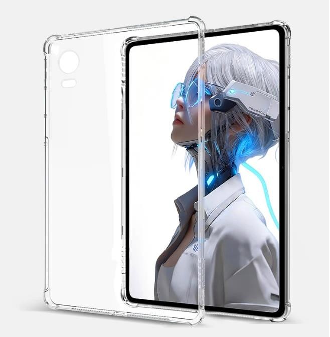 For Red Magic Gaming Tablet 5 Pro 9.06” Transparent Case Ultra Slim Back Cover