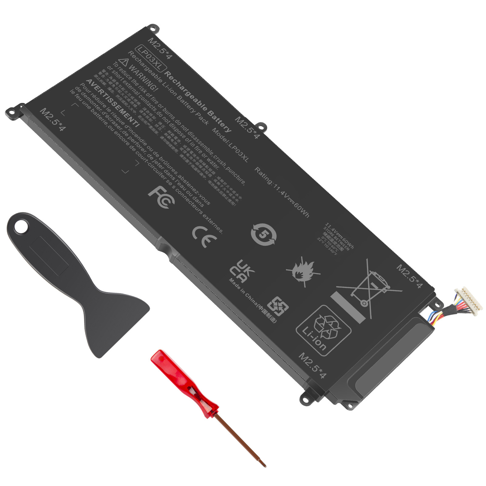 LP03XL Battery For HP Envy 7265NGW M6 14-j104TX 807417-005 TPN-C122 805094-005