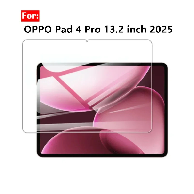 2PCS OPPO Pad 4 Pro 13.2 inch 2025 Tempered Glass Film Cover Screen Protector