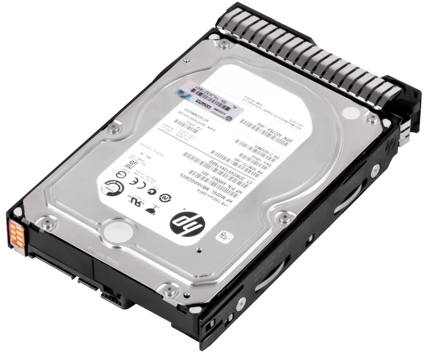 HARD DRIVE HP 695503-001 MB1000GCWCV 1TB 7.2K SATA III 3.5”