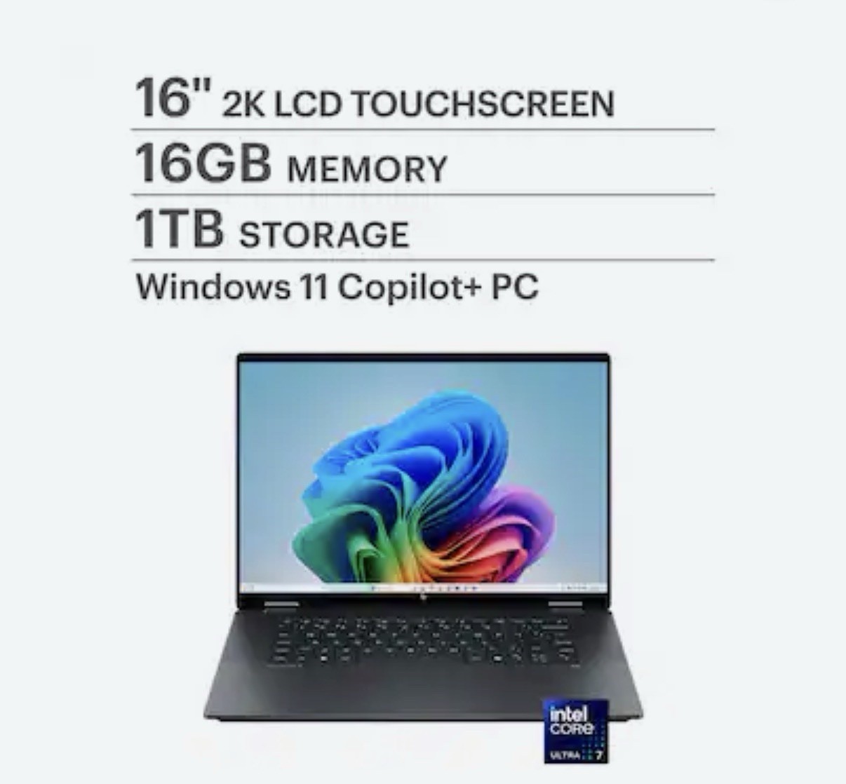 HP – OmniBook X Flip 2-in-1 – 16″ 2K Touchscreen Laptop