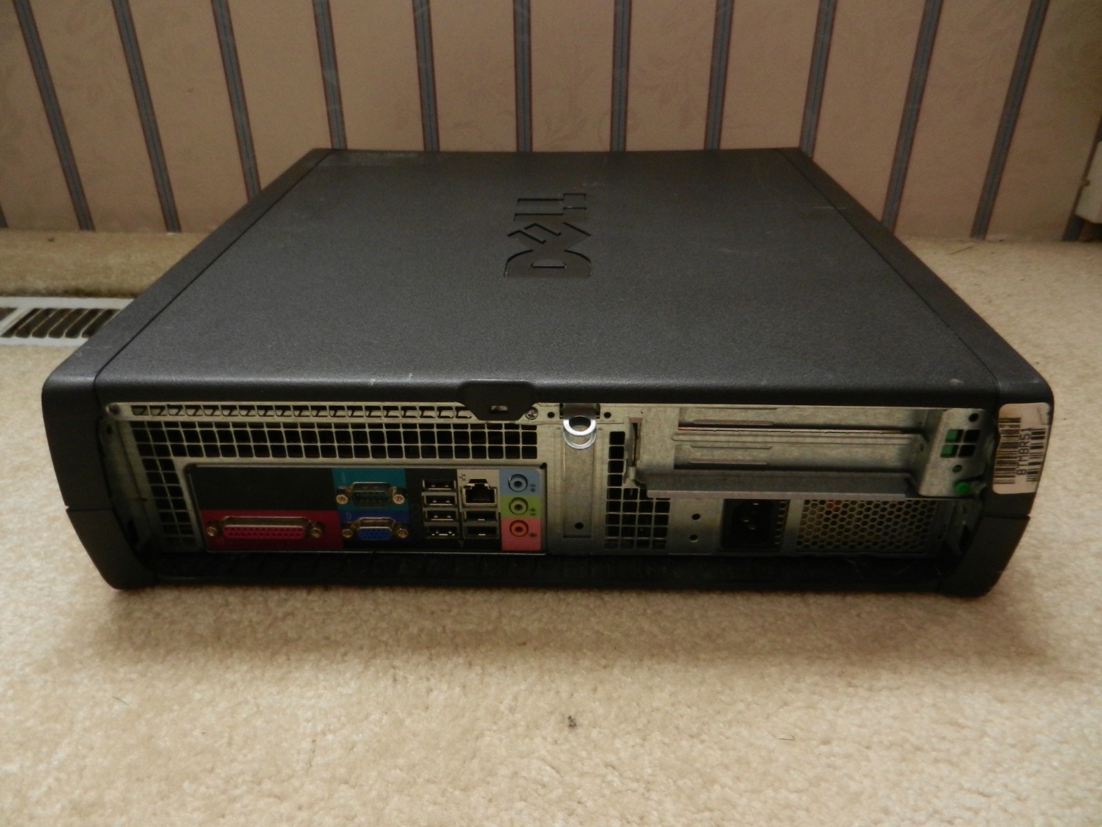 Dell OptiPlex GX280 Computer SFF Pentium 4 2.8GHz – FOR PARTS – GOOD CAPS