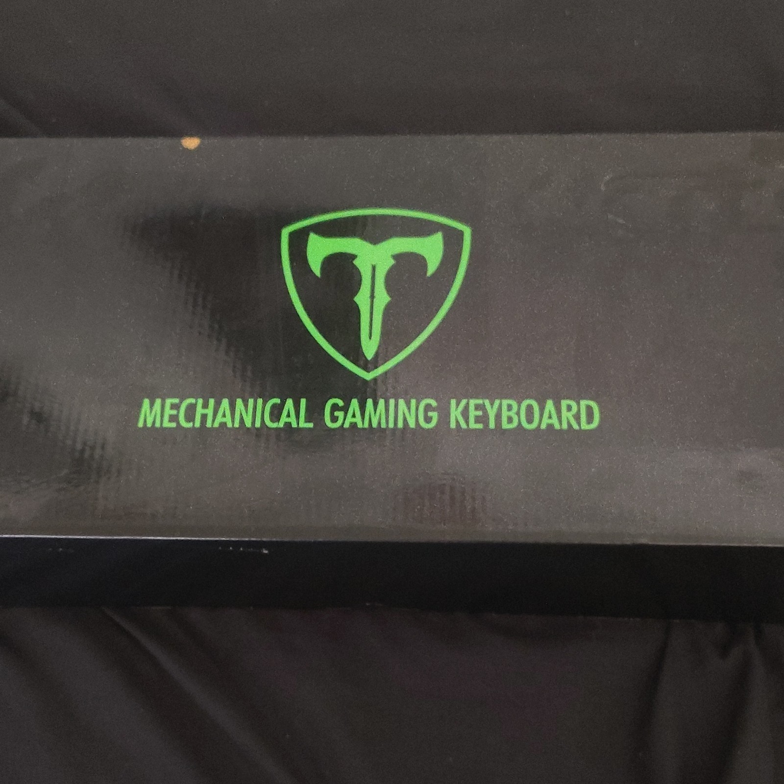 Mechanical Wired Illuminated Gaming Keyboard, Black Full Size English QWERTY