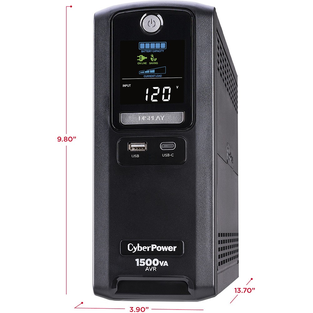 CyberPower LX1500GU3 1500VA / 900W Battery Backup