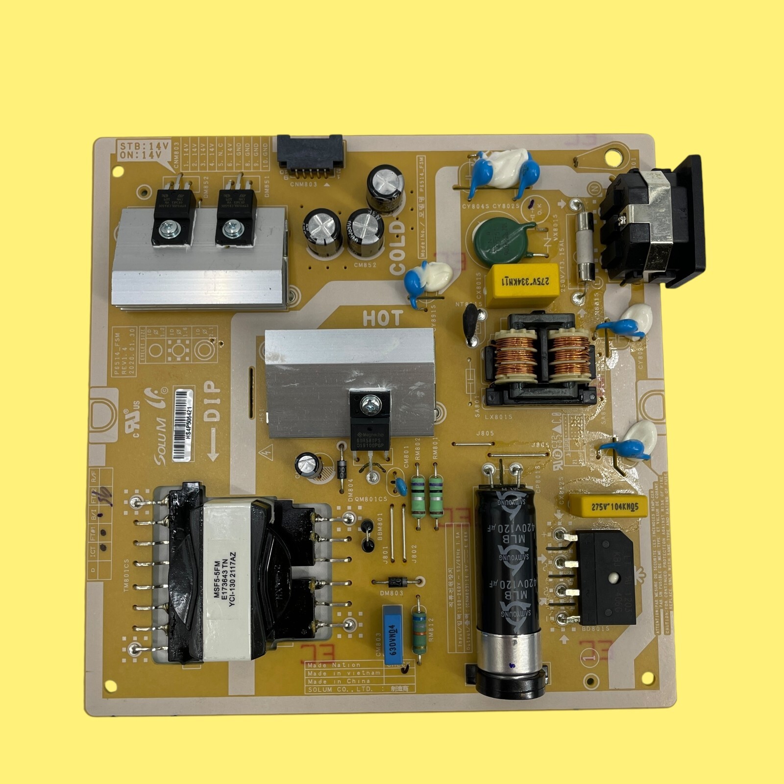 Samsung Power Board S24A400VEN for Monitor #2310 Z65/22