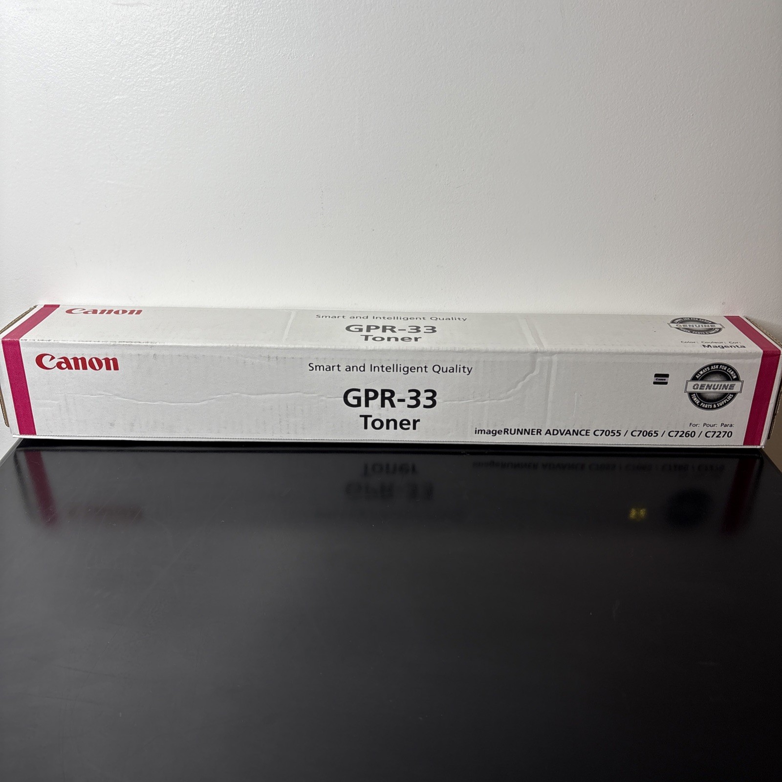 Genuine Canon GPR-33 Magenta Toner Cartridge New in Factory Sealed Box