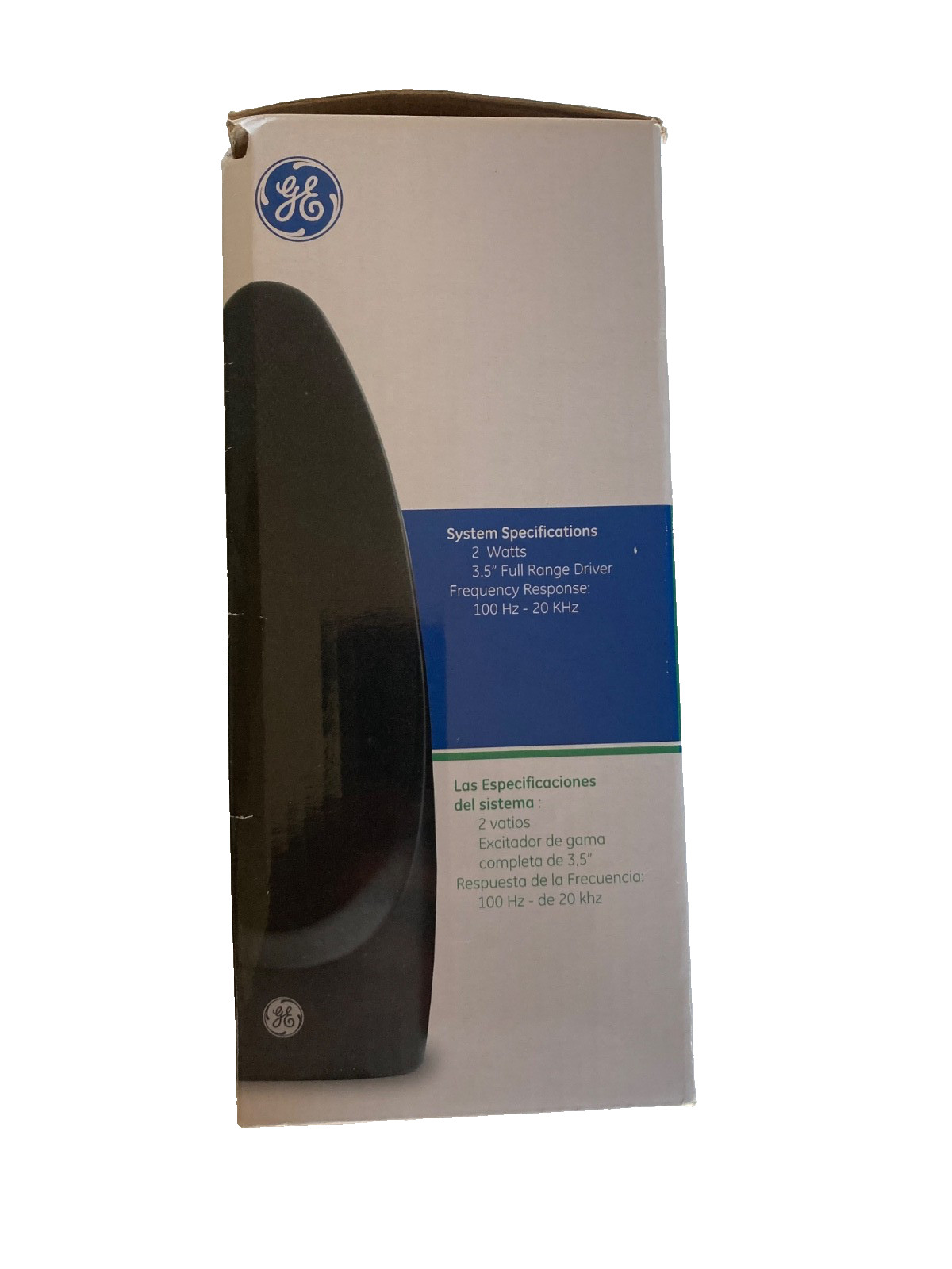 GE Multimedia Speaker 2.0 USB powered, 3.5mm Headphone Jack