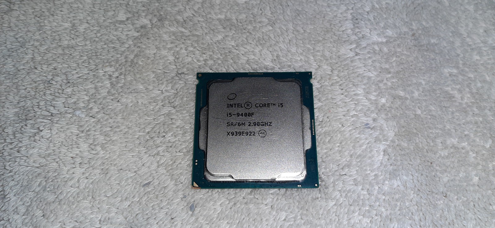 Intel Core i5-9400F CPU *Wokring* **VIEW PICTURES** Sold AS-IS