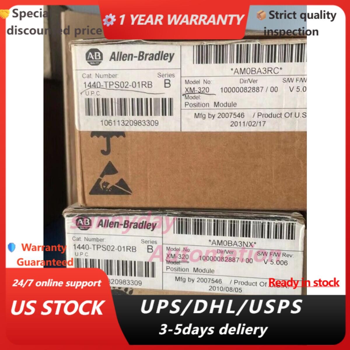 1PC 1440-TPS02-01RB NEW Unopened Fast Shipping New in Box 1440TPS0201RB