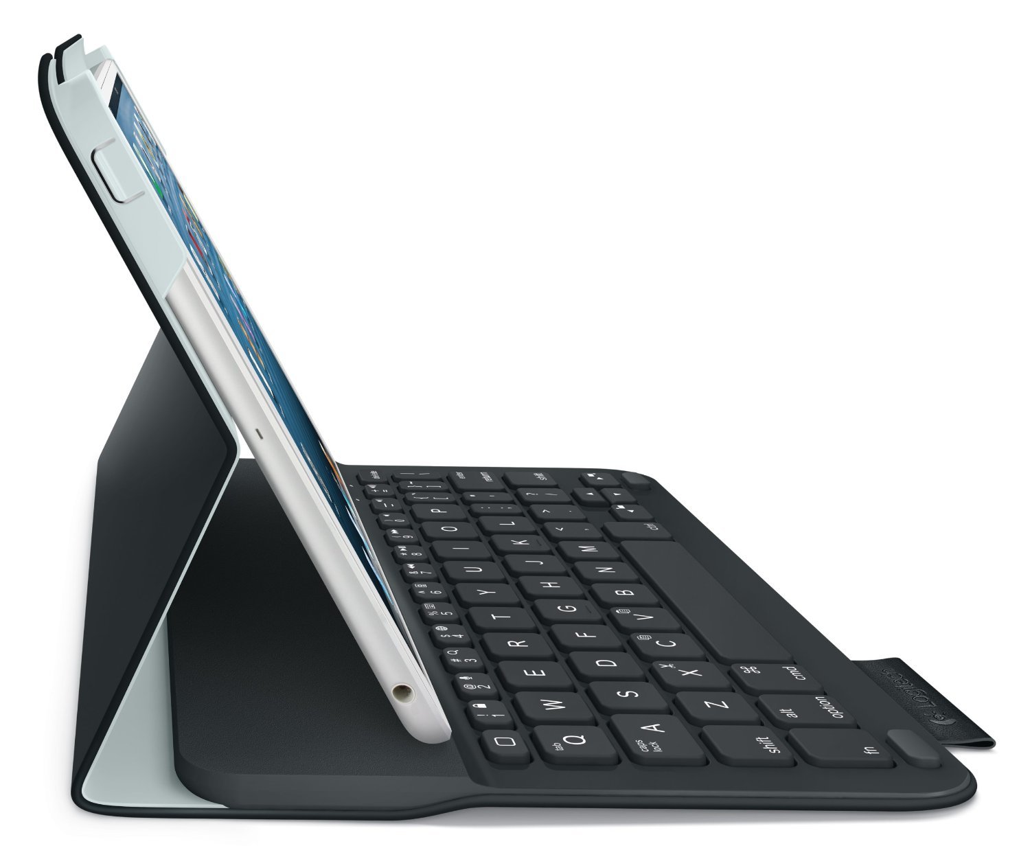 Logitech Wireless Ultrathin Keyboard Folio Case iPad Mini 1, 2 & 3 Carbon Black