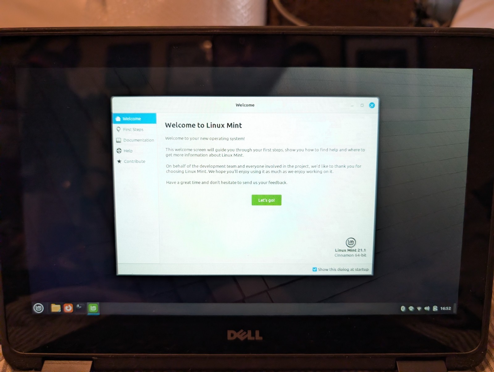 Linux Mint Dell Chromebook 3189 32GB HDD 4GB RAM Linux Mint Touchscreen