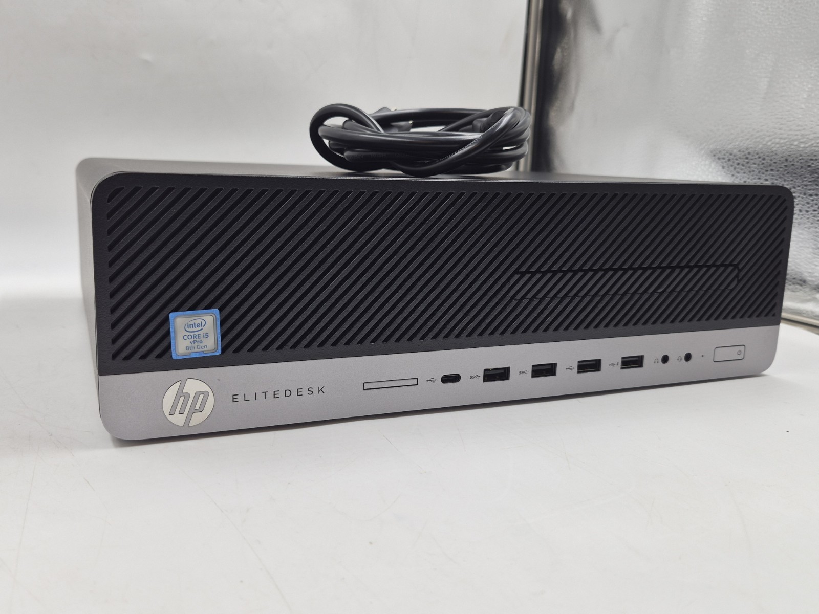HP EliteDesk 800 G4 SFF i5-8500 3.00GHz 8GB RAM 256GB NVMe Win 11 Pro
