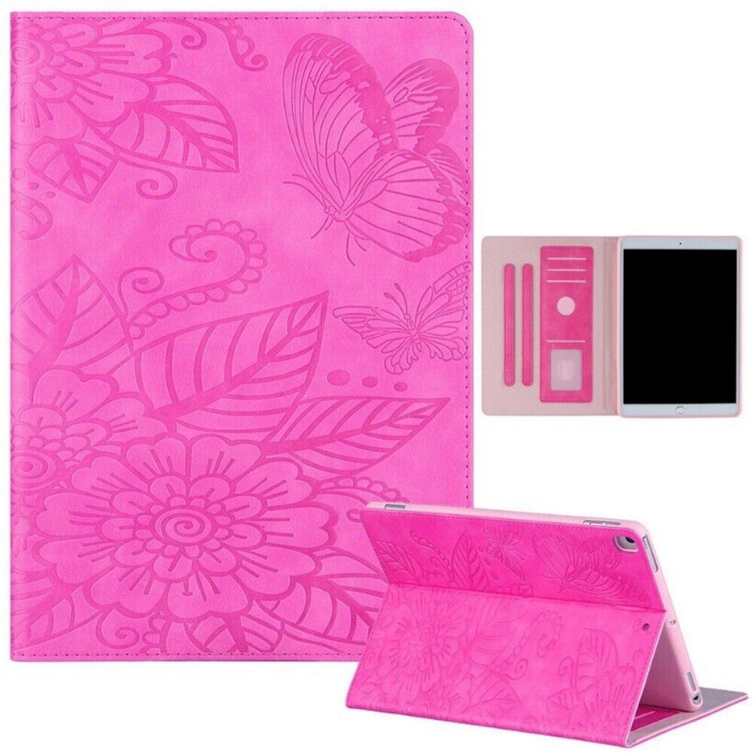Case For iPad 7th 6th 5th Gen Mini 4 5 Air 11 2024 (M2) Leather Stand Flip Cover