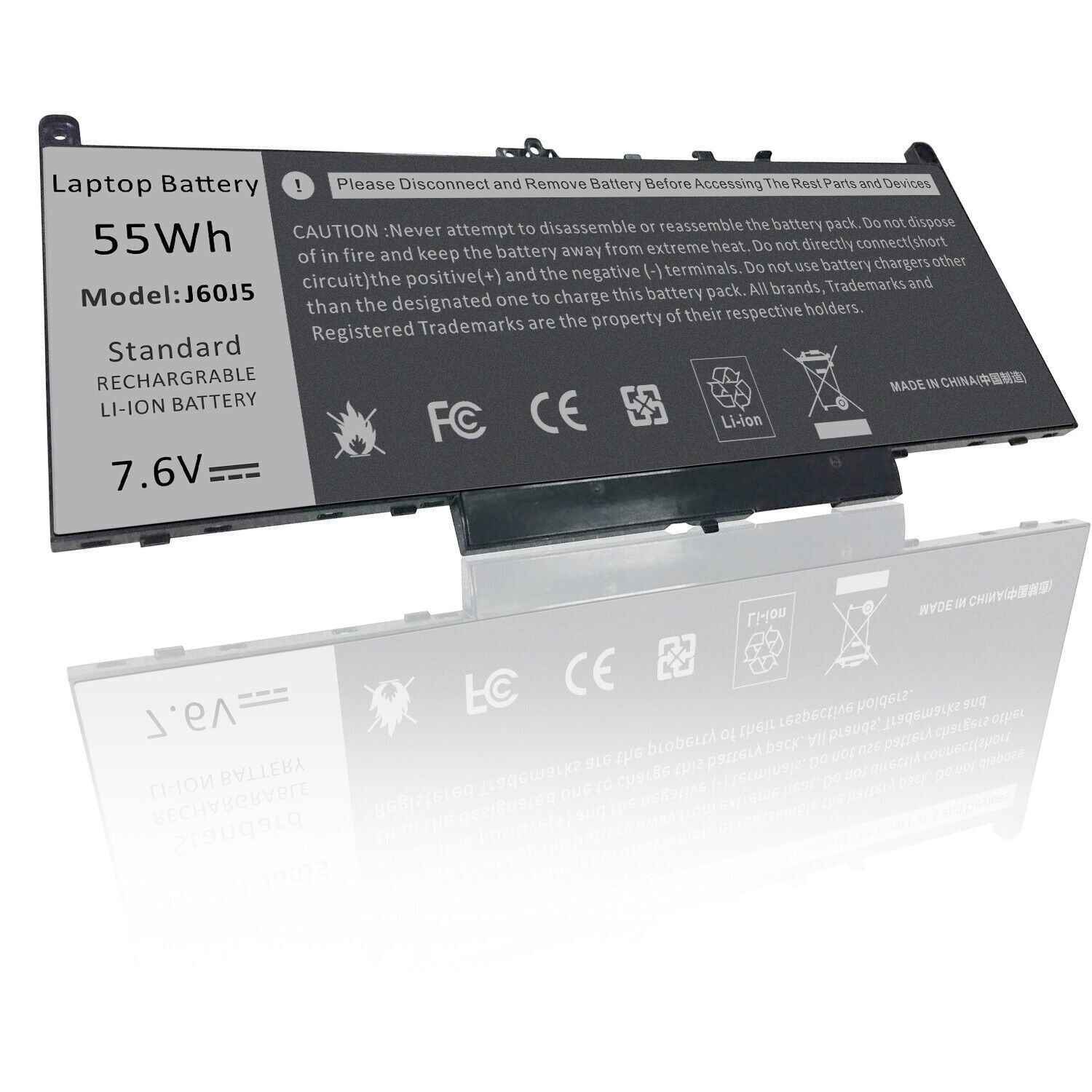Battery For Dell Latitude E7270 E7470 Series J60J5 R1V85 451-BBSX 451-BBSY PC