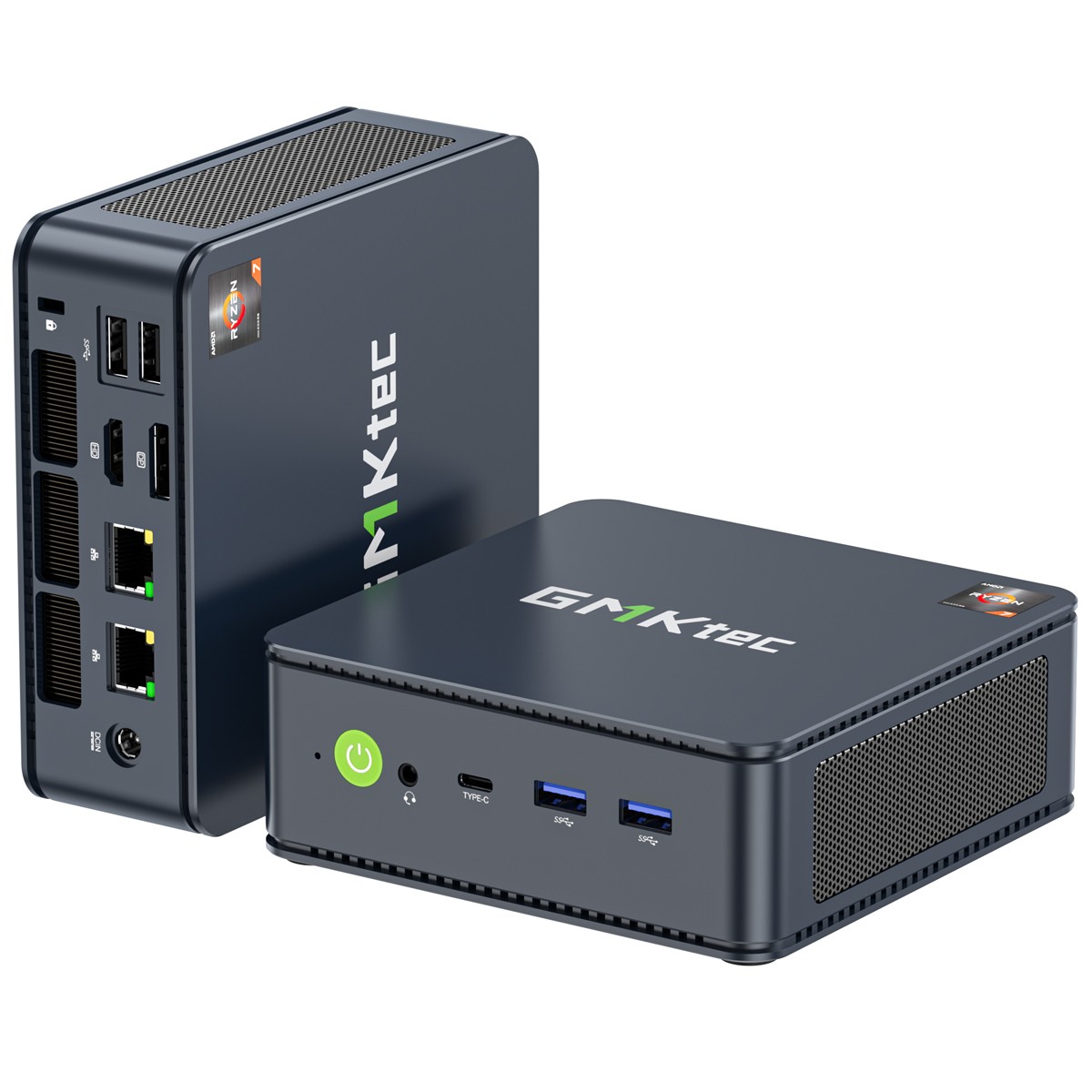 GMKtec M5 Plus Mini PC Gaming AMD Ryzen 7 5825U 32GB RAM 512GB / 1T SSD Win11Pro