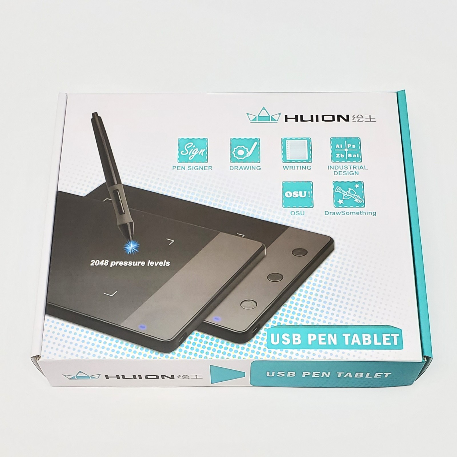 Signature Drawing Pen Tablet – Huion 420 – New Ships Fast USA Stock