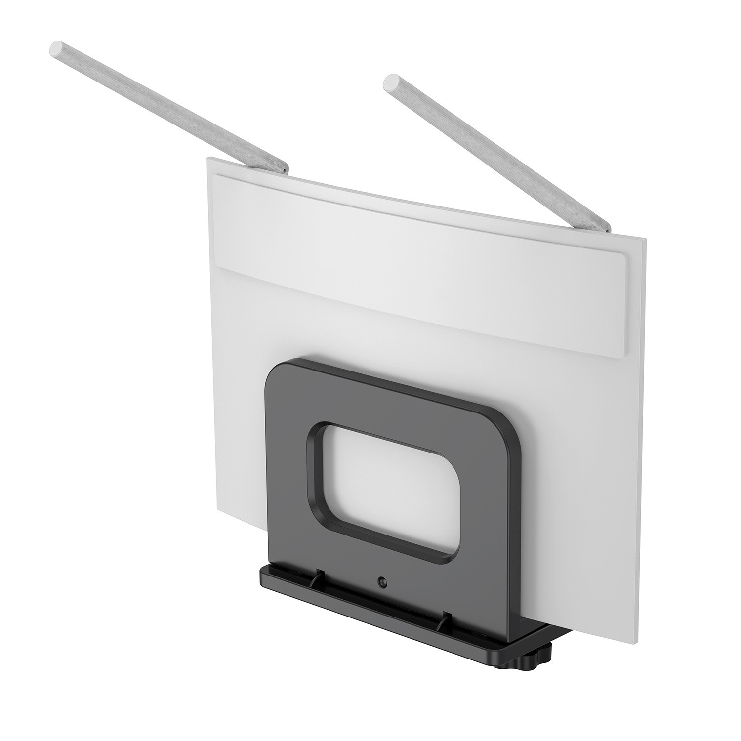 Wall Mount Router Holder, Adjustable Bracket for WiFi Modem/Laptop/Set-Top Box