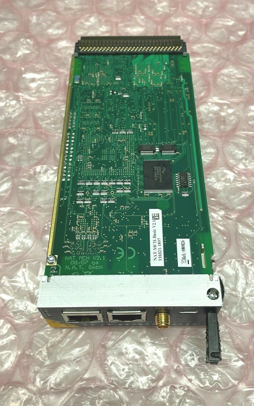 N.A.T. MCH-SRIO V1.3 (110813-0555) & NAT-MCH-BASIC V2.1 CARD (110321-1897)