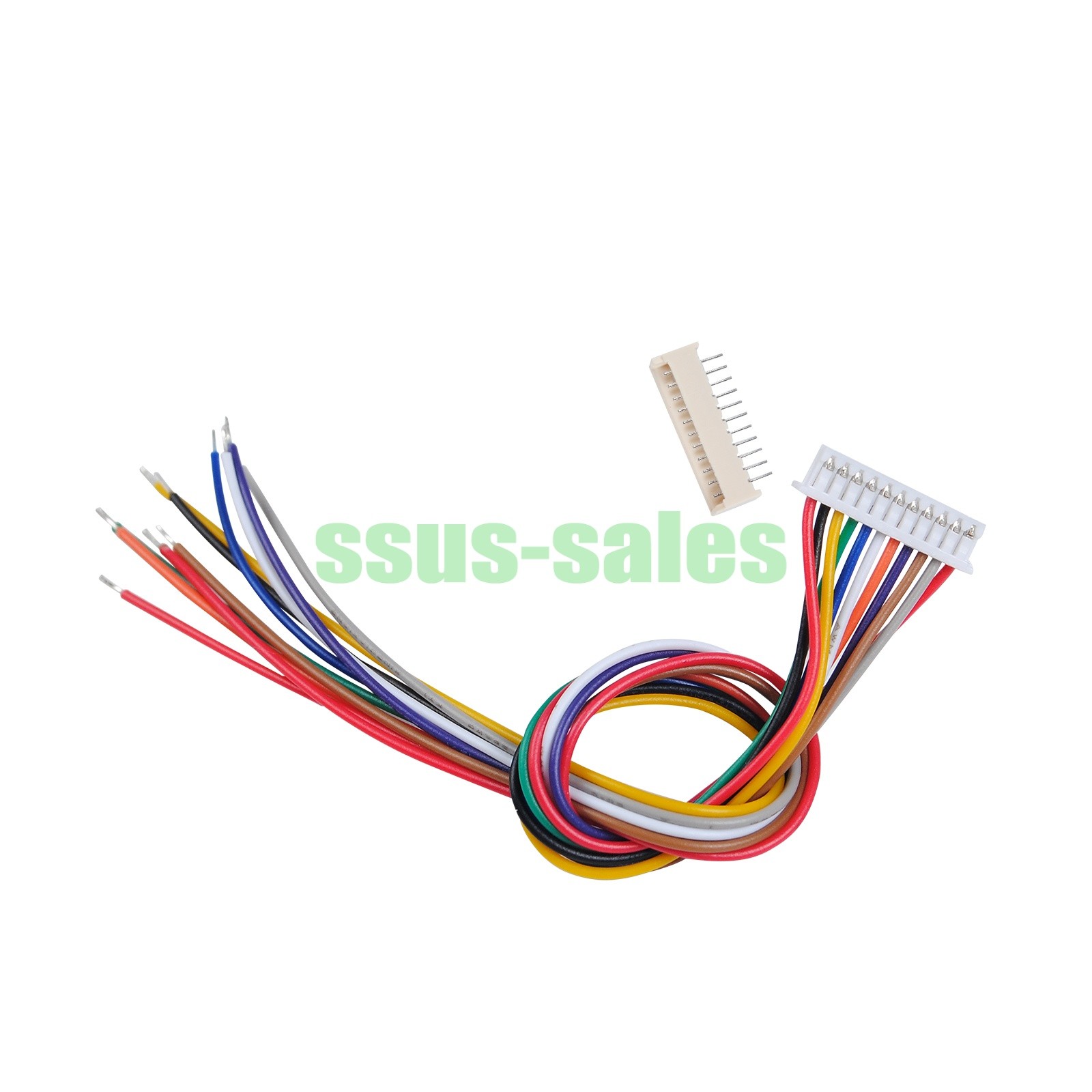 MX1.25 Electronic Cable Single-Ended 11Pin 15CM Straight Pin Header (Unsoldered)