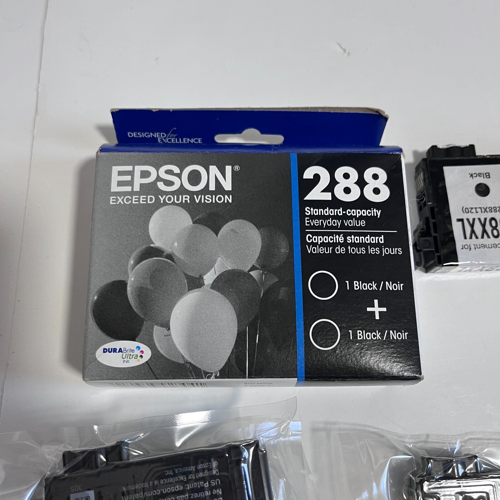 Lot of Epson 288 Ink Black Cyan Magenta Yellow Durabright Ultra Cartridges OEM