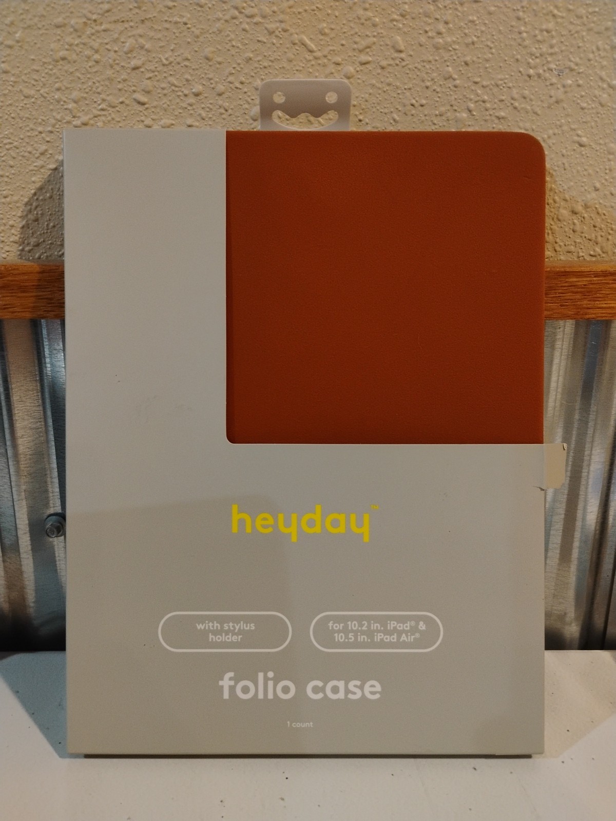 Heyday Folio Case for 10.2 in. iPad & 10.5 in. iPad Air: Brown, Faux Leather