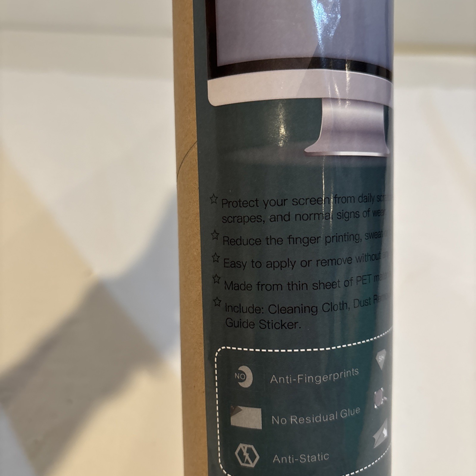 24 inch (16:9) Anti Glare screen Protector w/instructions and applicator