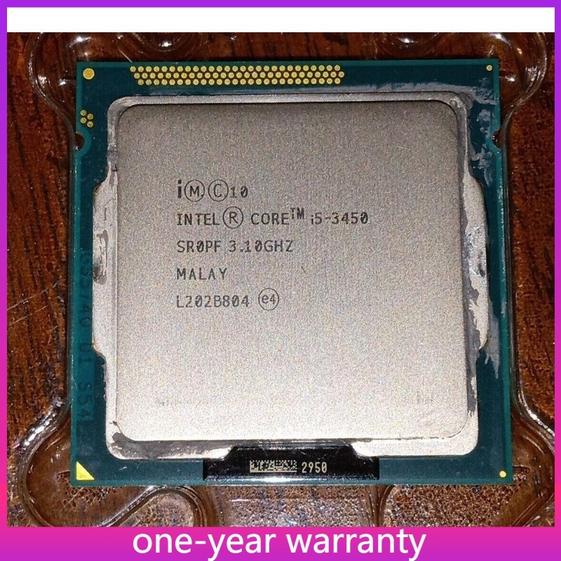 i5-3450 Used Intel Core 3.1GHz Quad-Core 6MB Cache LGA1155 CPU Processor Used
