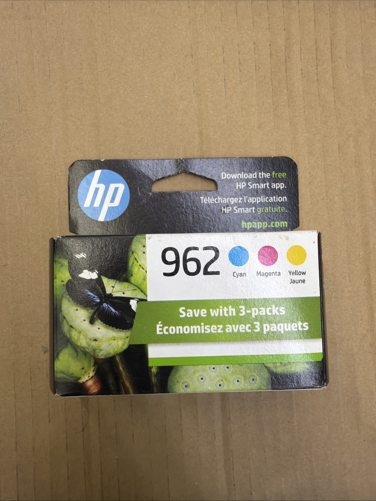 Genuine HP 962 TriColor Ink Cartridge NIB Expired- 3YP00AN OPTION 140
