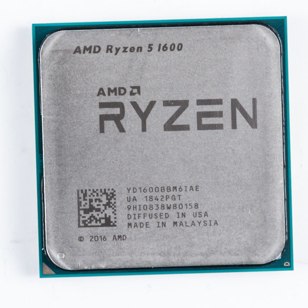 AMD Ryzen 5 1600 YD1600BBM6IAE AM4 3.2GHz Six Core Processor