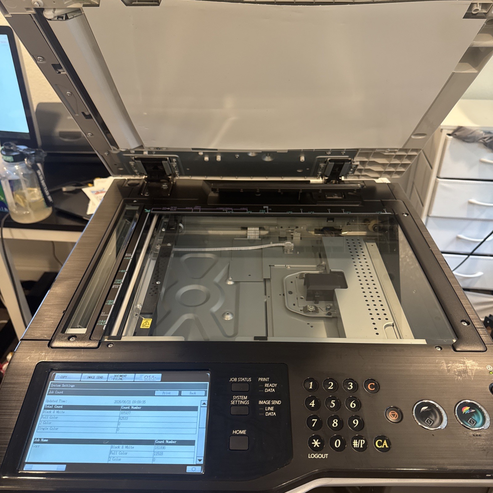 Sharp MX-3100N Multifunction Duplex Color Copier Network Printer Low Color Count