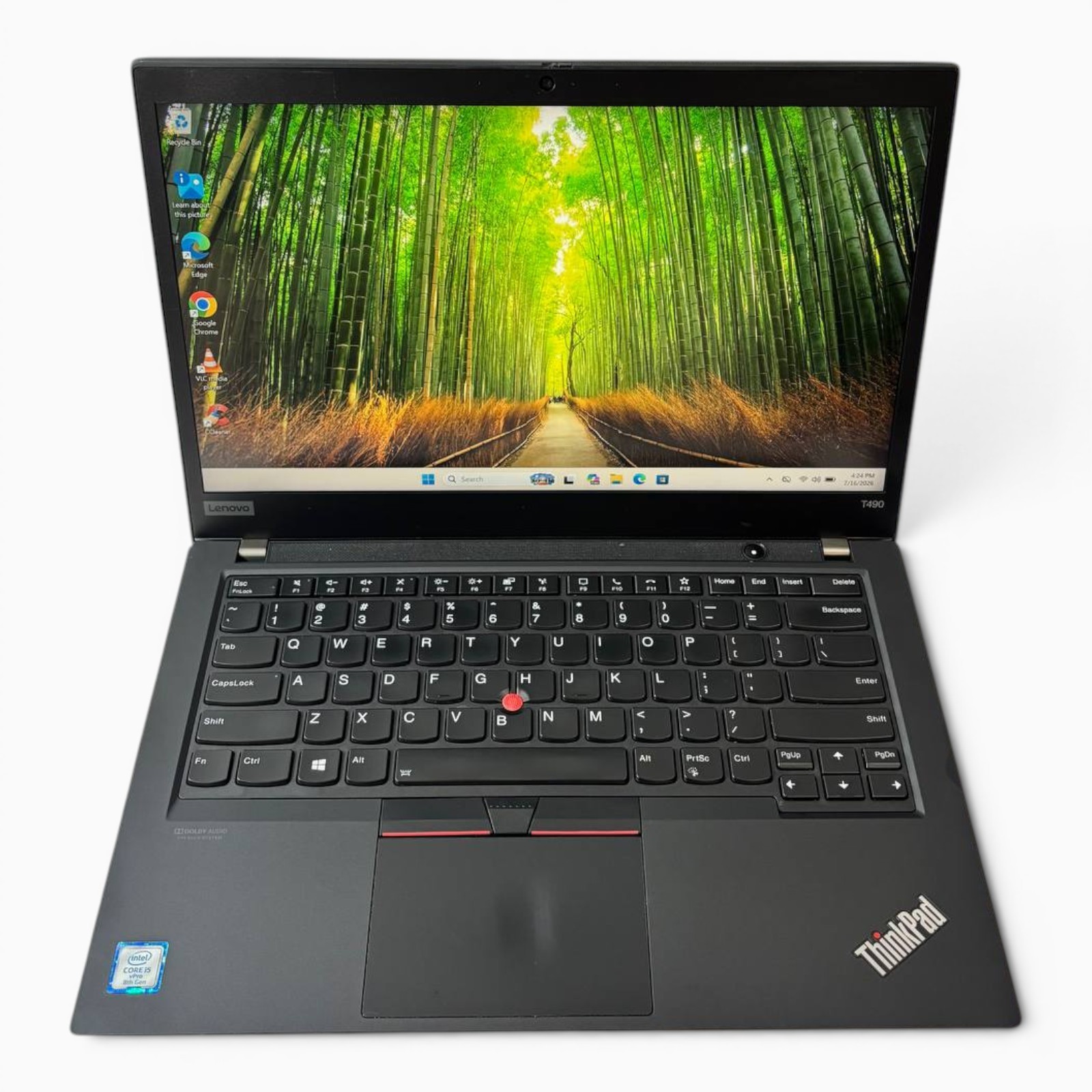 Lenovo ThinkPad T490 14” I5-8365U 16GB RAM, 256GB #203
