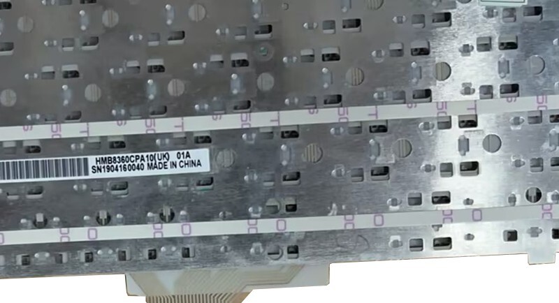 UK Keyboard For Panasonic Let’s note CF-XZ6 HMB8360CPA10 01A United Kingdom