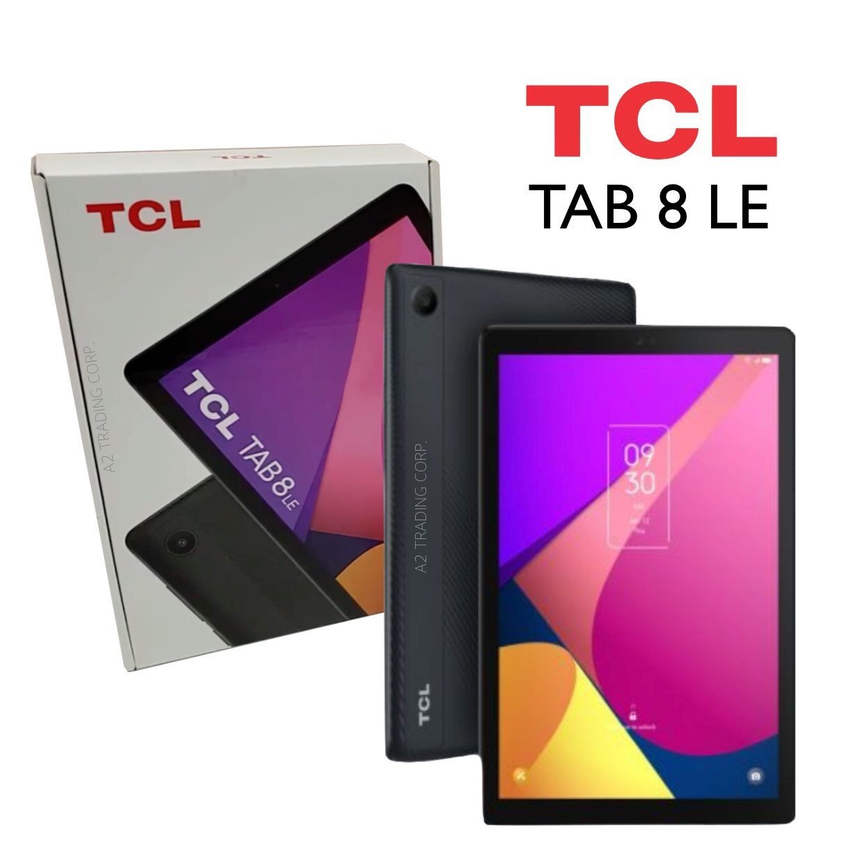 TCL TAB 8 LE Black Touch Screen Tablet (New in Box) (Wifi Only or Metro PCS)