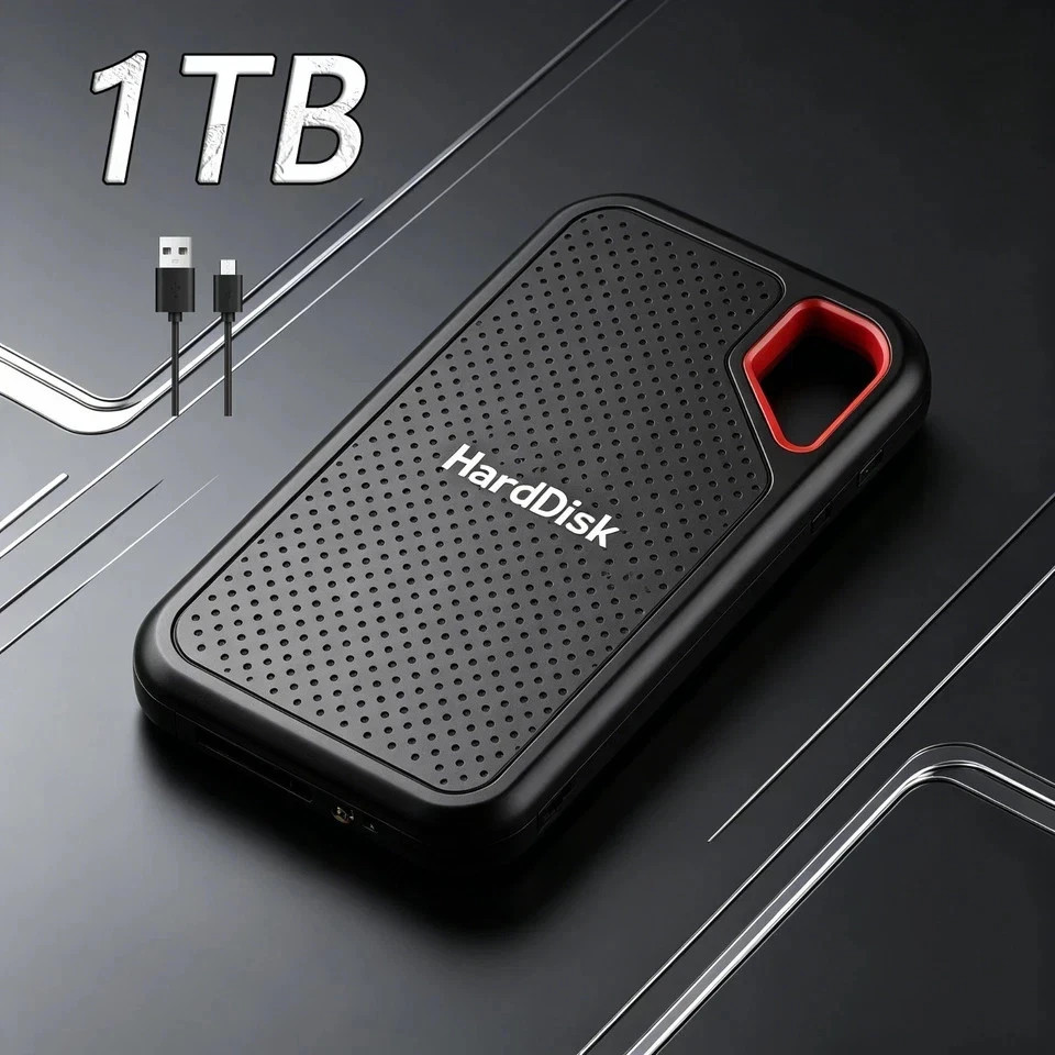 external hard drive 4tb High Speed Capacity Solid State Usb3.2 Laptop Mac And PC