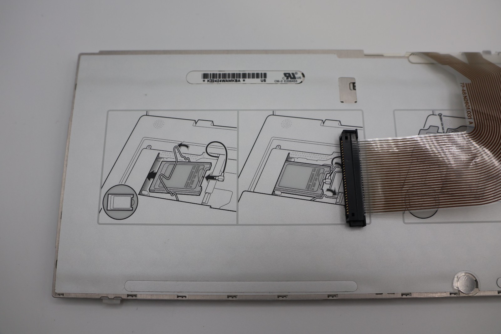 iBook G3 12″ Keyboard 2004 800MHz~Mid 2005 1.33GHz 922-6132 922-6901 922-6638