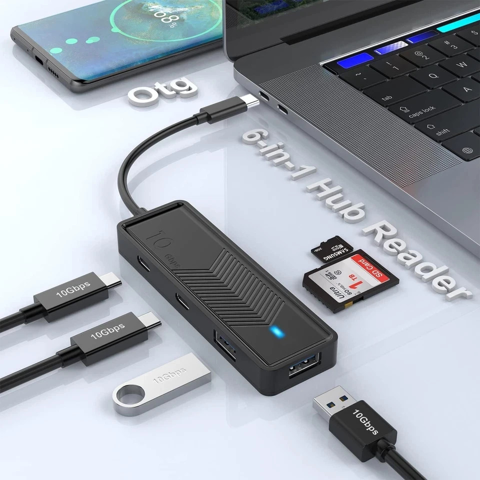 USB Smart Card Reader DOD Military USB Cac Memory Card Reader SDHC/SDXC/SD Card