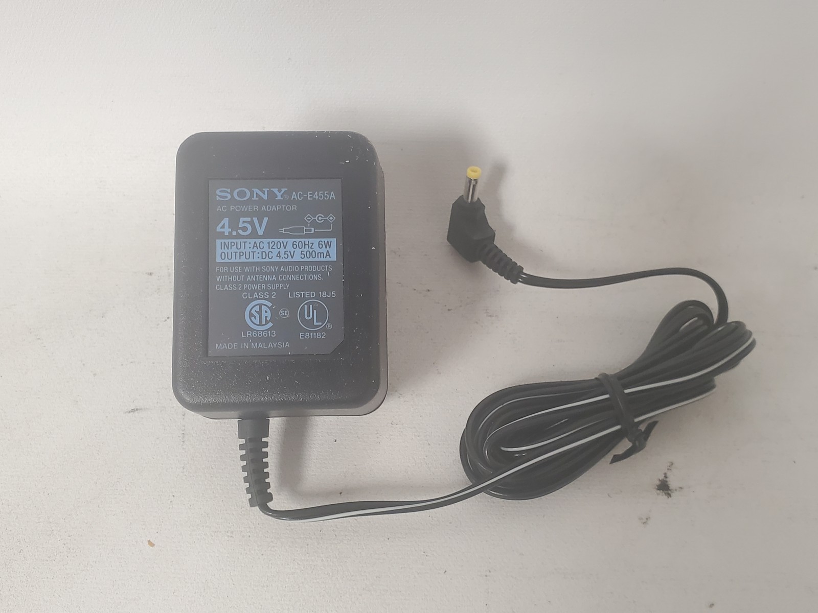 Sony AC-E455A AC Power Adapter for Walkman