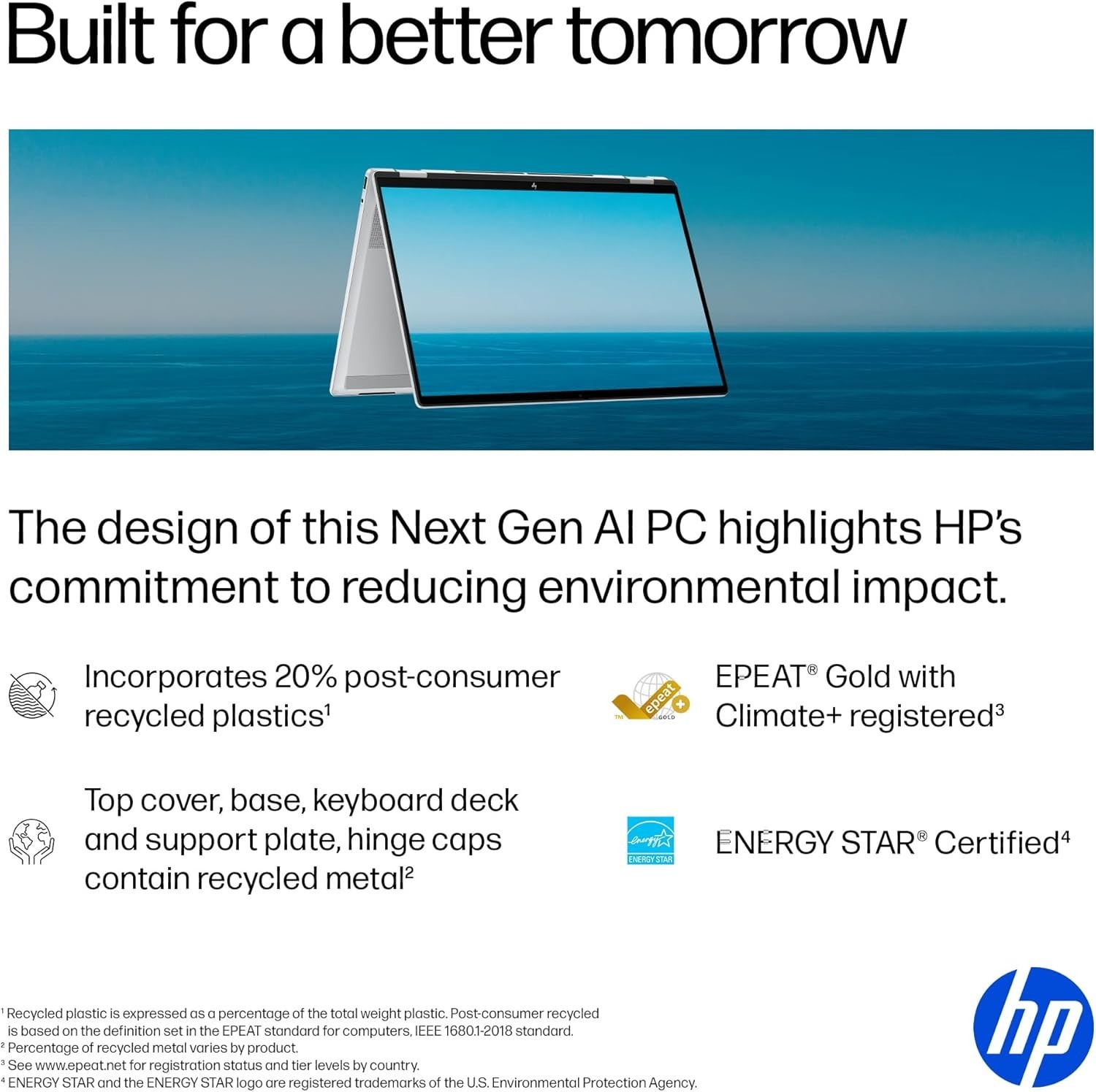 HP OmniBook 7 2-in-1 16″ 3K OLED Touch Laptop Intel Ultra 7 258V 32GB 2TB SSD