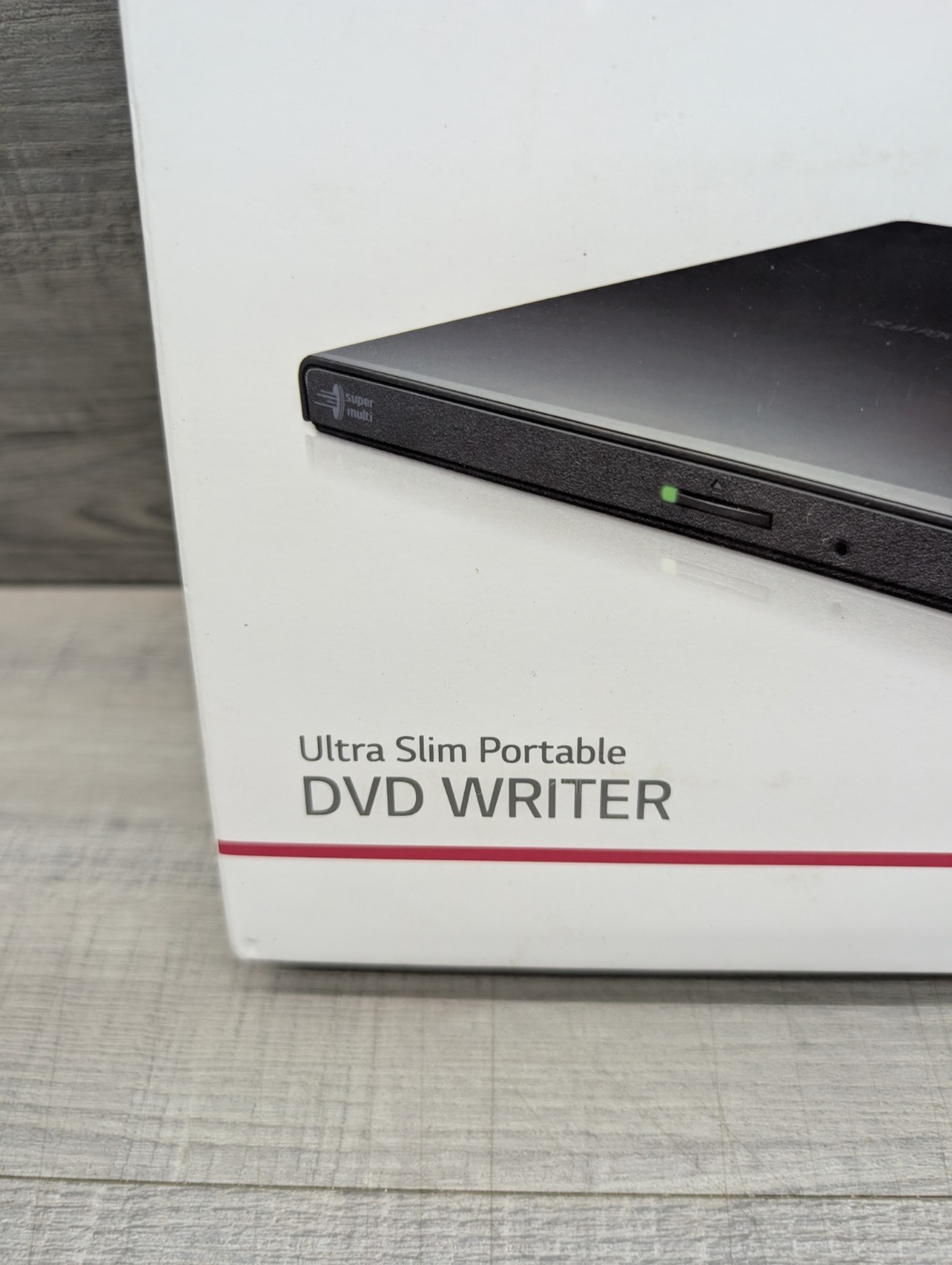 LG Ultra Slim Portable DVD Writer GP65NB60 Compatible With Windows & Mac