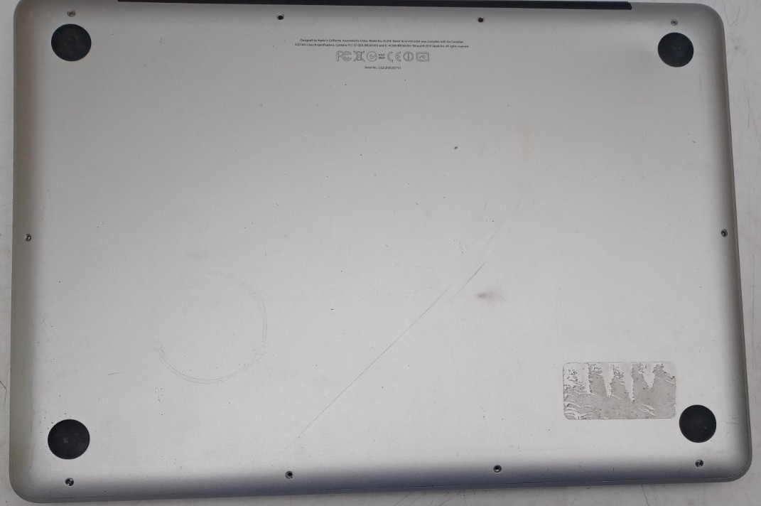 Apple Macbook Pro 13 inch mid 2012 Intel i5 2.5 GHz 8GB RAM No Storage