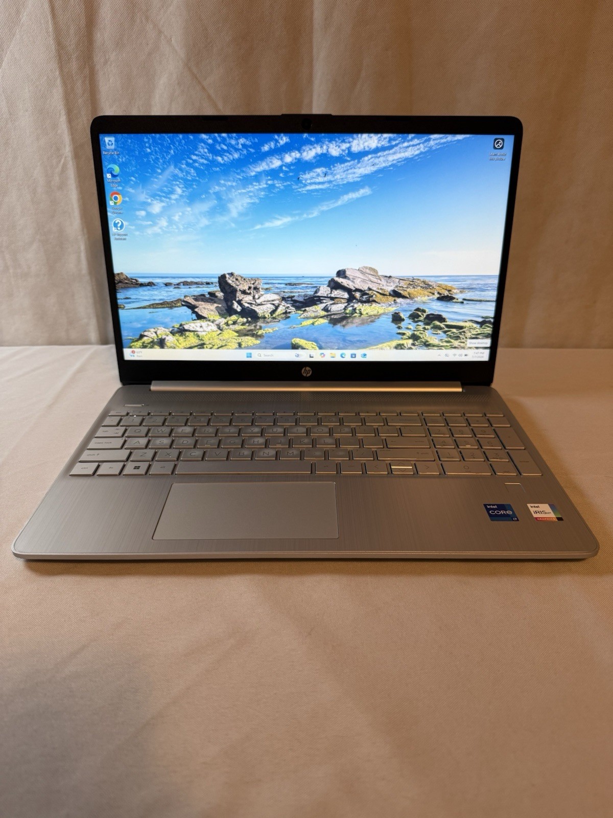 HP Laptop 15-dy2172wm 15.6” Intel I7-1165G7 2.80GHz 16GB Ram 512GB SSD Win11Pro