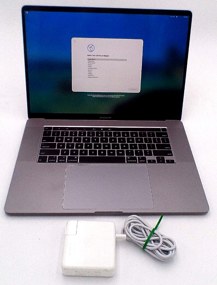 APPLE MACBOOK PRO A2141 16-INCH, 2019, i9-9980HK, 16GB, 1TB, 80% Battery